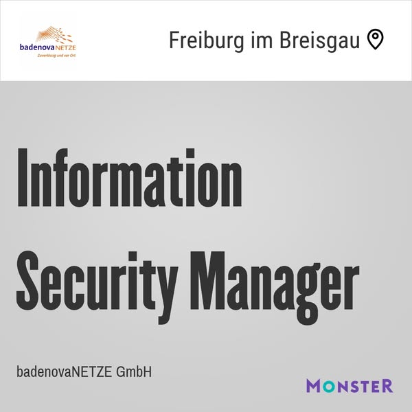 Information Security Manager